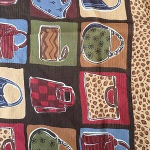 Talbots Multicolor Silk Neckerchief, 90s Vintage EUC